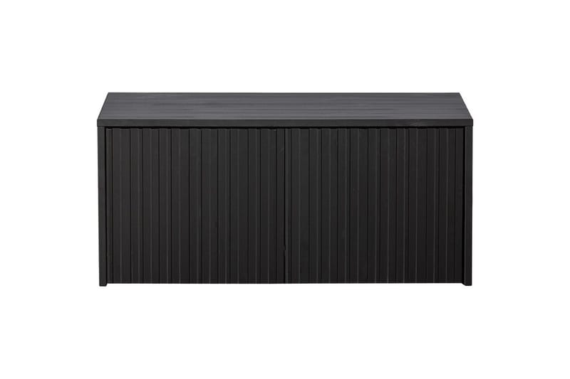 Kerrosistuin New Gravure - Musta, Mänty - Huonekalut - Tuoli & nojatuoli - Penkki - Eteispenkki