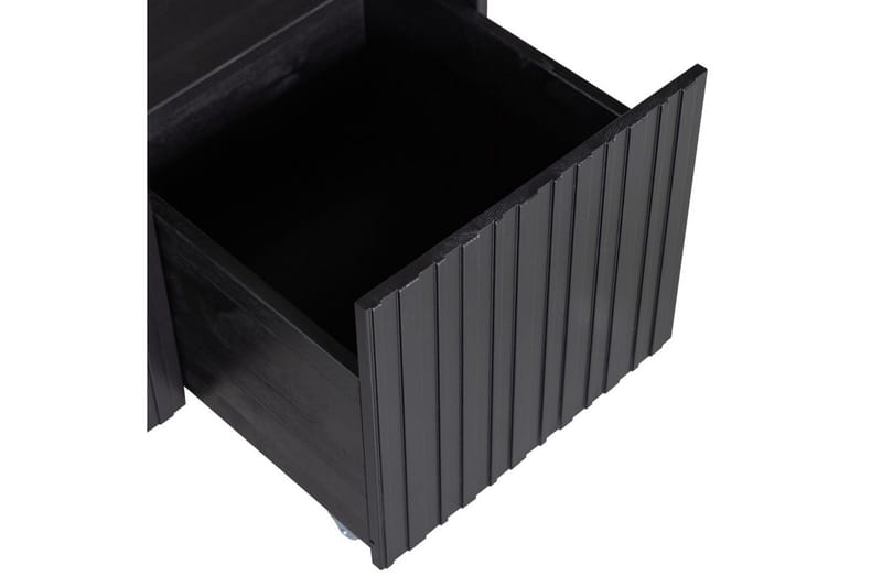 Kerrosistuin New Gravure - Musta, Mänty - Huonekalut - Tuoli & nojatuoli - Penkki - Eteispenkki