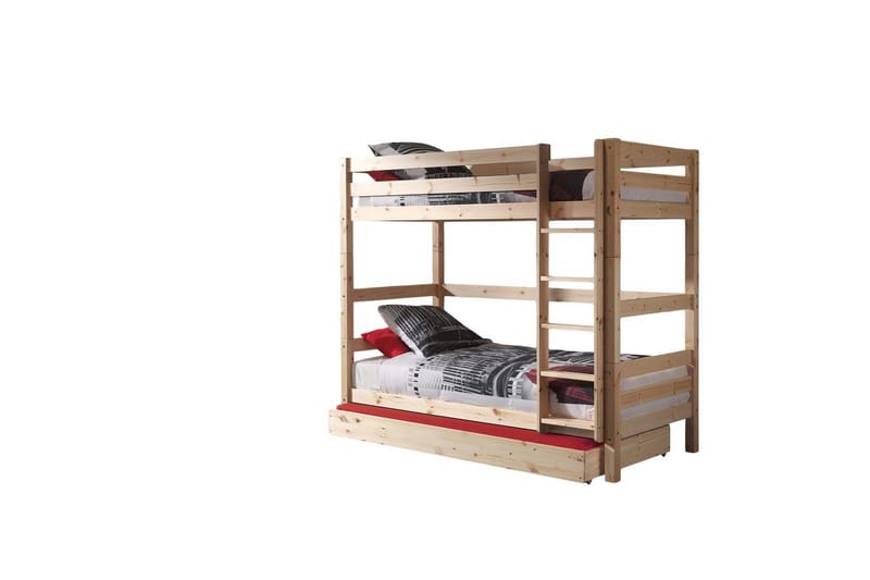 Kerrossänky alavuoteella Pino Luonnollinen, 180 cm, Luonnollinen, 180 cm