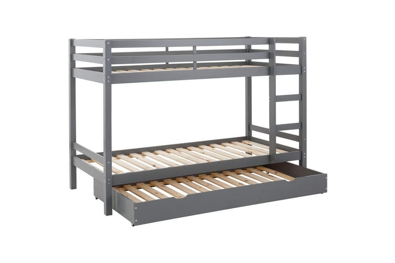 Kerrossänky Alpi 208x103x143 cm, Harmaa - 208x103x143 cm, Harmaa - Huonekalut - Sänky - Kerrossängyt
