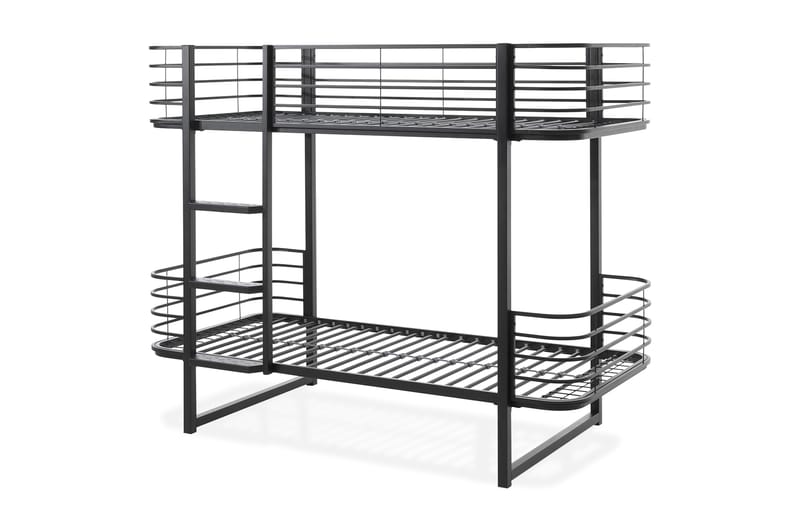 Kerrossänky Climbers 90x200 - Musta - Huonekalut - Sänky - Kerrossängyt - Parvisänky