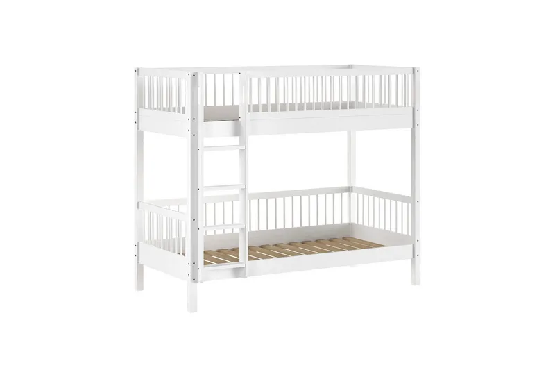 Kerrossänky laatikolla ja turvakaitteella Forrest Pyökki - Pyökki - Huonekalut - Sänky - Kerrossängyt - Parvisänky