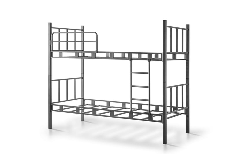 Kerrossänky Muttu 90 cm - Musta - Huonekalut - Sänky - Kerrossängyt - Parvisänky