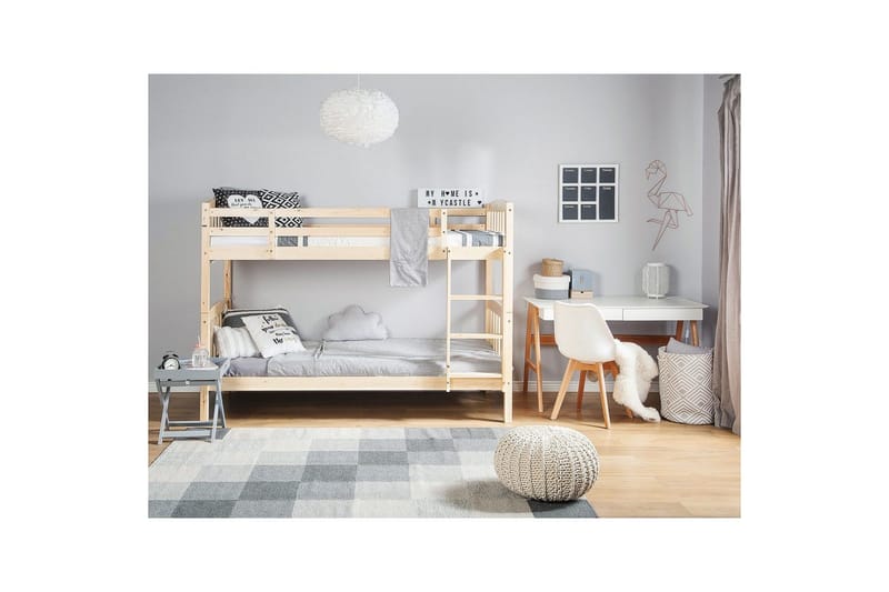 Kerrossänky Revin - Vaalea puu - Huonekalut - Sänky - Kerrossängyt - Parvisänky