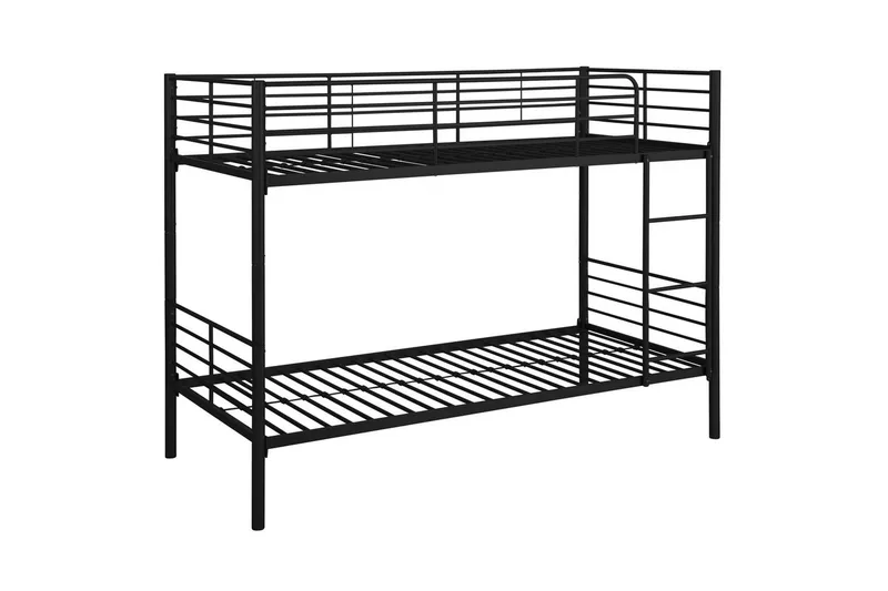 Kerrossänky Rosie Musta - Musta - Huonekalut - Sänky - Kerrossängyt - Parvisänky