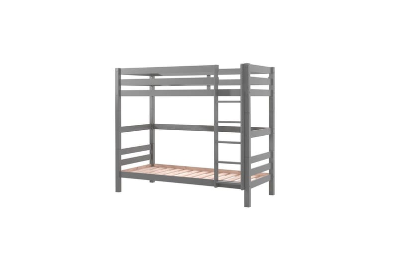 Kerrossänky Pino Set of 2 Drawers Harmaa, 180 cm - Harmaa, 180 cm - Huonekalut - Sänky - Kerrossängyt - Parvisänky