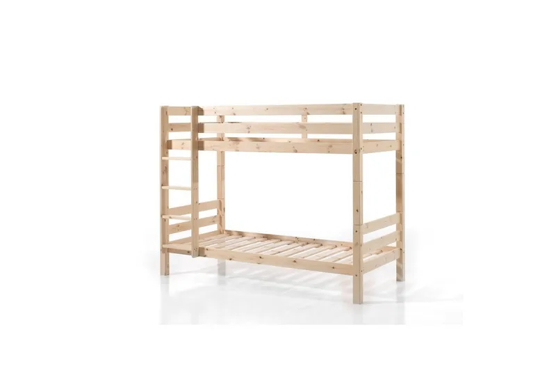 Kerrossänky Pino Set of 2 Drawers Luonnollinen, 160 cm, Luonnollinen, 160 cm