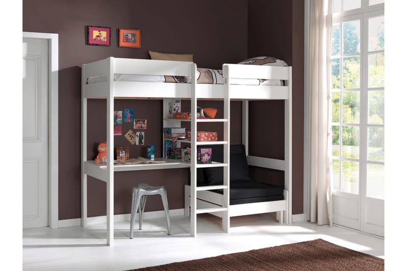 Parvisänky Snurreste Tunnelmakulmalla - Valkoinen - Huonekalut - Sänky - Kerrossängyt