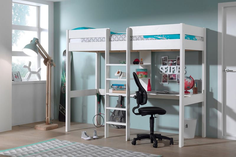 Parvisänky Snurreste - Valkoinen - Huonekalut - Sänky - Kerrossängyt