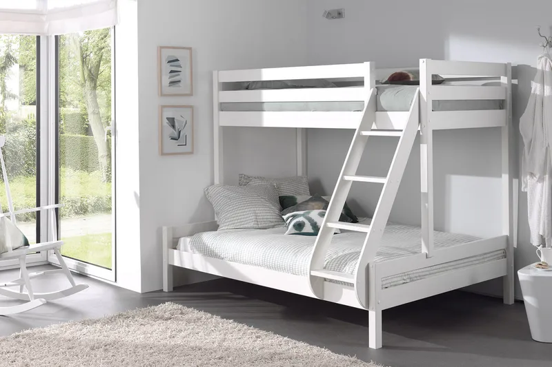 Perhesänky Prinken - Ruskea - Huonekalut - Sänky - Kerrossängyt - Parvisänky