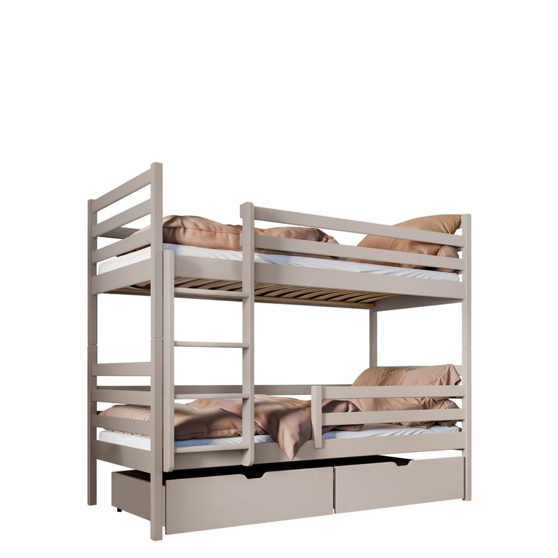 Suno Kerrossänky, kaksi makuupaikkaa 80x180 cm, Beige