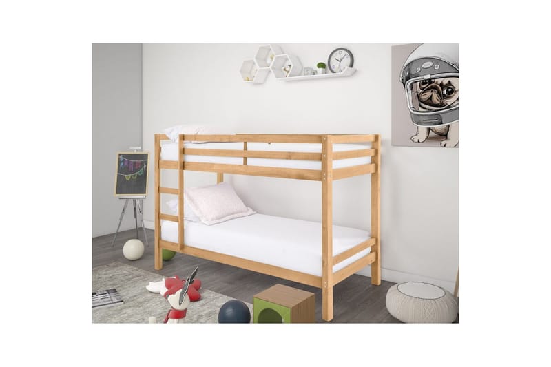 Kerrossänky Alpi 208x103x143 cm, St./Vaha - 208x103x143 cm, St./Vaha - Huonekalut - Sänky - Kerrossängyt