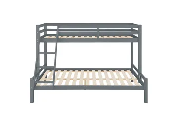 Kerrossänky Alpi 280x142x143 cm, Harmaa - 280x142x143 cm, Harmaa - Huonekalut - Sänky - Kerrossängyt