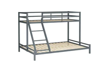 Kerrossänky Alpi 280x142x143 cm, Harmaa - 280x142x143 cm, Harmaa - Huonekalut - Sänky - Kerrossängyt