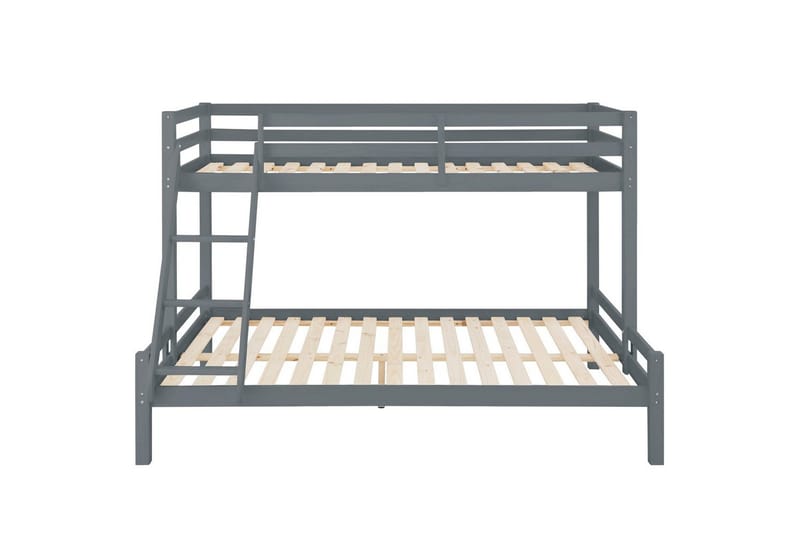 Kerrossänky Alpi 280x142x143 cm, Harmaa - 280x142x143 cm, Harmaa - Huonekalut - Sänky - Kerrossängyt