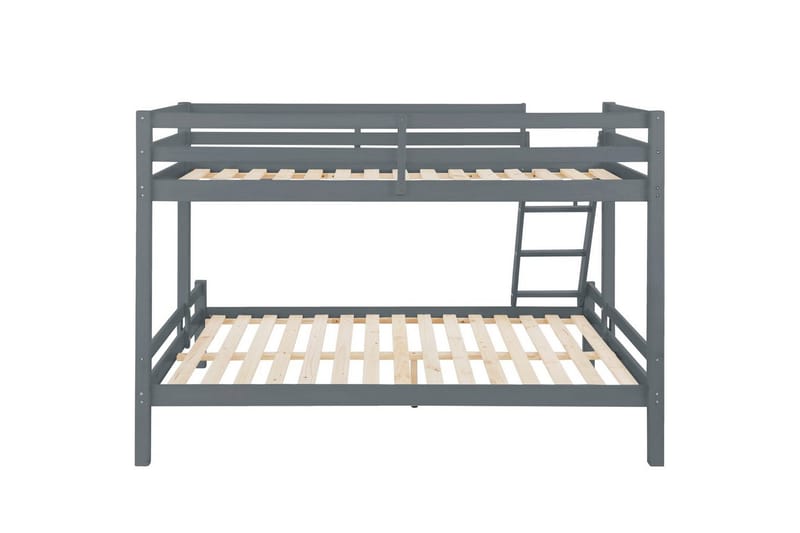 Kerrossänky Alpi 280x142x143 cm, Harmaa - 280x142x143 cm, Harmaa - Huonekalut - Sänky - Kerrossängyt