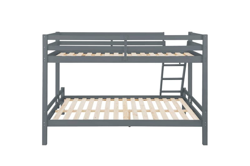 Kerrossänky Alpi 280x142x143 cm, Harmaa - 280x142x143 cm, Harmaa - Huonekalut - Sänky - Kerrossängyt - Parvisänky