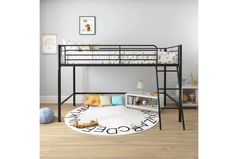 Kerrossänky Jodie Musta - Musta - Huonekalut - Sänky - Kerrossängyt