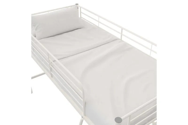 Kerrossänky Jodie Valkoinen - Valkoinen - Huonekalut - Sänky - Kerrossängyt