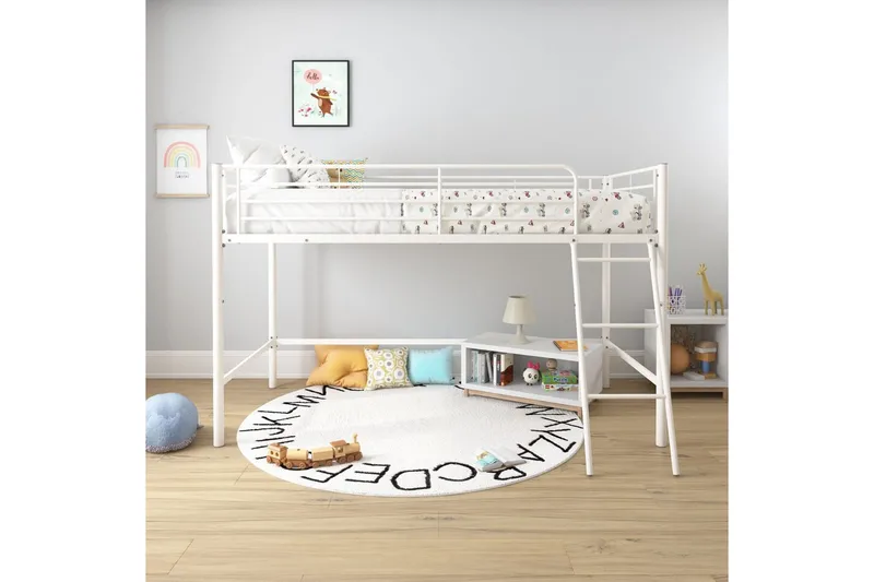 Kerrossänky Jodie Valkoinen - Valkoinen - Huonekalut - Sänky - Kerrossängyt