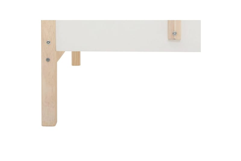 Kerrossänky Square Line Valkoinen, 150x205x96 cm - Valkoinen, 150x205x96 cm - Huonekalut - Sänky - Kerrossängyt