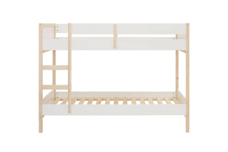 Kerrossänky Square Line Valkoinen, 150x205x96 cm - Valkoinen, 150x205x96 cm - Huonekalut - Sänky - Kerrossängyt
