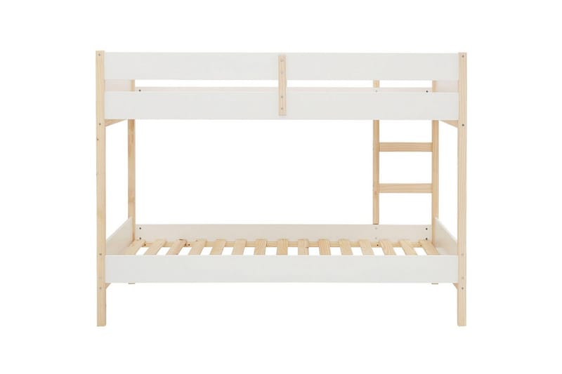 Kerrossänky Square Line Valkoinen, 150x205x96 cm - Valkoinen, 150x205x96 cm - Huonekalut - Sänky - Kerrossängyt