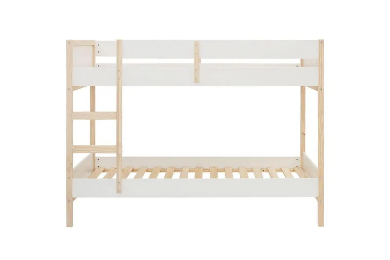 Kerrossänky Square Line Valkoinen, 150x205x96 cm - Valkoinen, 150x205x96 cm - Huonekalut - Sänky - Kerrossängyt