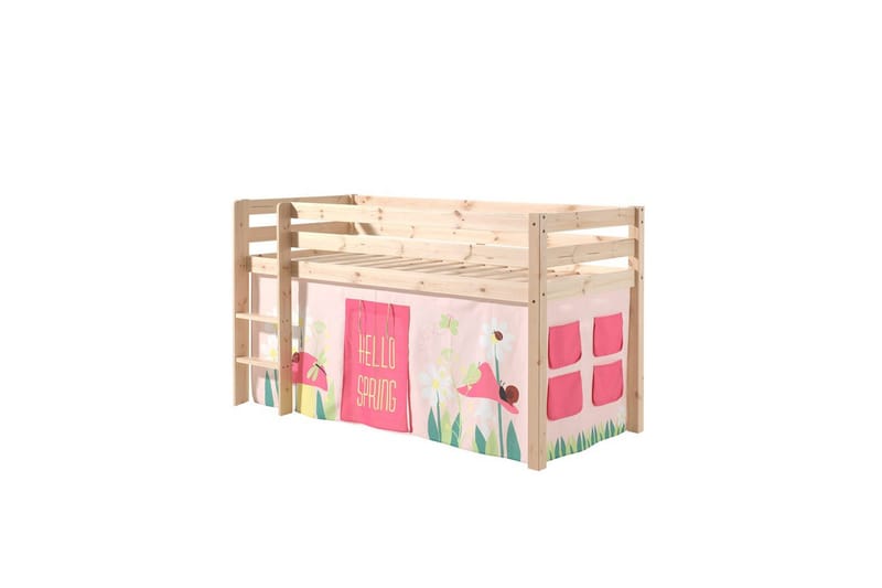 Keskikorkea sänky verholla Pino Kevät Luonnollinen, Luonnollinen, Ilman liukumäkeä, Ilman tunnelia, Ilman taskuja, Luonnollinen, Luonnollinen, Ilman liukumäkeä, Ilman tunnelia, Ilman taskuja