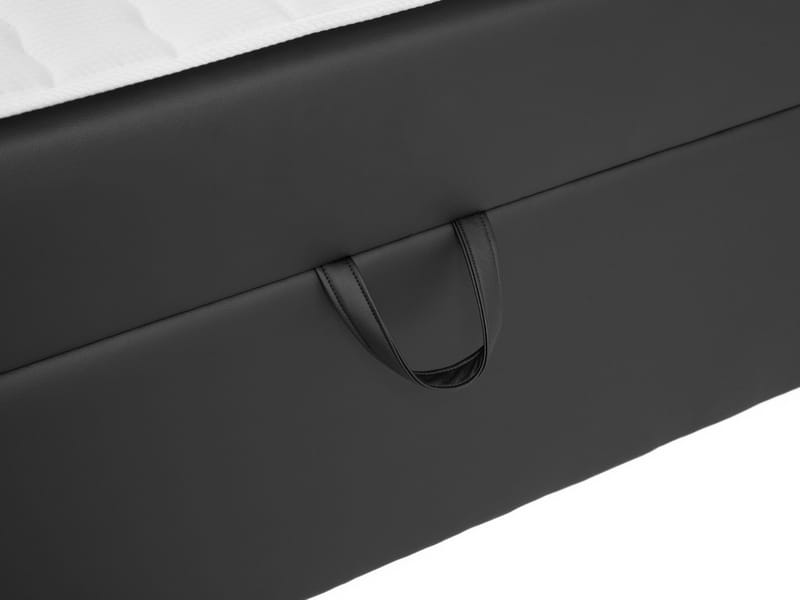 Kleiv jenkkisänky säilytystilalla 160x200 cm - ruskea - Huonekalut - Sänky - Yhden hengen sängyt