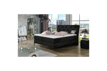 Komplett sängpaket kontinentalsäng Eltap Svart 140x200 DEL