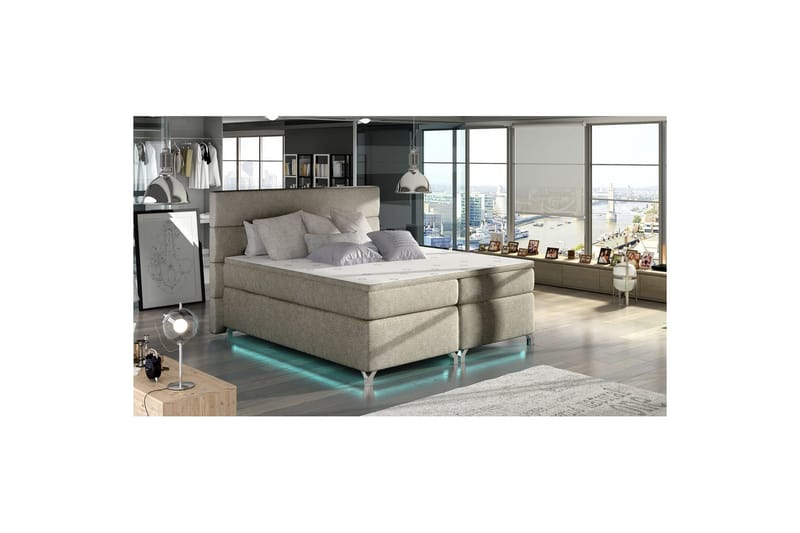 Kontinentalsäng utan ställbar säng Eltap Beige 140x200 3, undefined