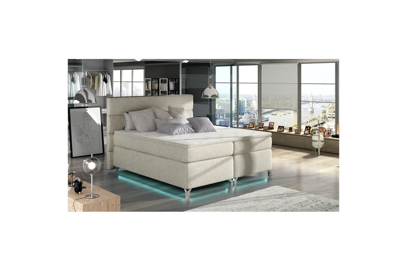 Kontinentalsäng utan ställbar säng Eltap Beige 160x200 5, undefined