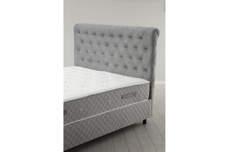 Lamoon Bed Paketti Runko Sänky 140x200 cm - Harmaa - Huonekalut - Sänky - Runkopatjasängyt