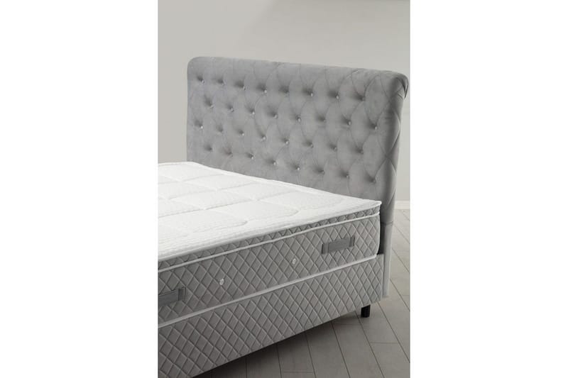 Lamoon Bed Paketti Runko Sänky 140x200 cm - Harmaa - Huonekalut - Sänky - Runkopatjasängyt