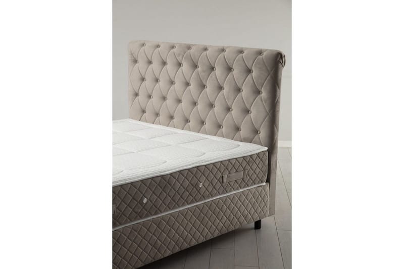 Lamoon Bed Paketti Runko Sänky 140x200 cm - Beige - Huonekalut - Sänky - Runkopatjasängyt