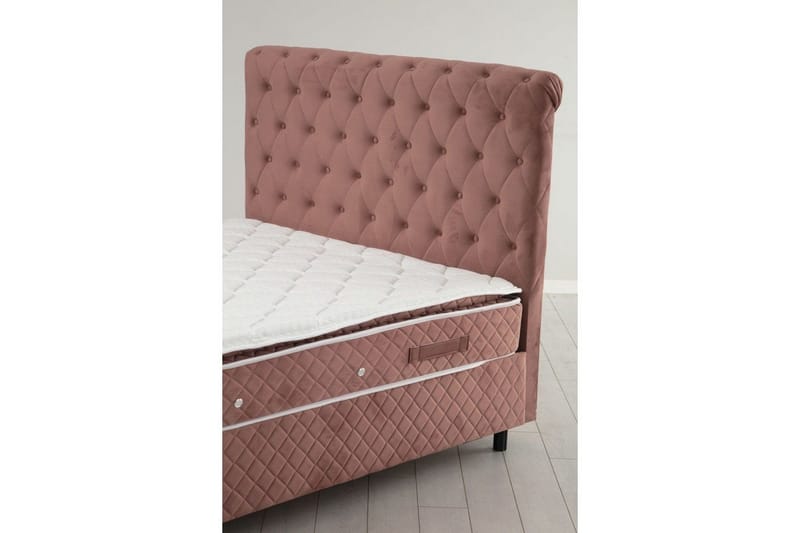 Lamoon Bed Paketti Runko Sänky 140x200 cm - Poskipunanpinkki - Huonekalut - Sänky - Runkopatjasängyt