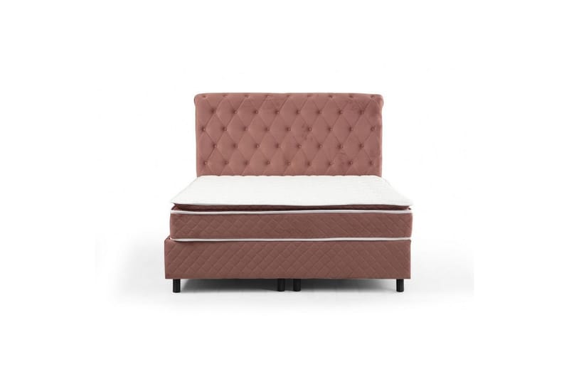 Lamoon Bed Paketti Runko Sänky 140x200 cm - Poskipunanpinkki - Huonekalut - Sänky - Runkopatjasängyt