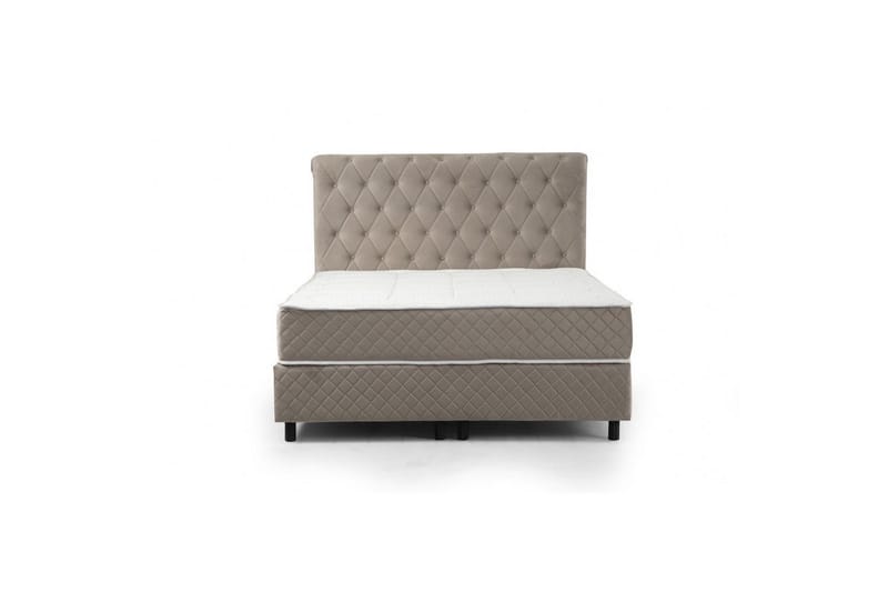 Lamoon Bed Paketti Runko Sänky 140x200 cm - Beige - Huonekalut - Sänky - Runkopatjasängyt