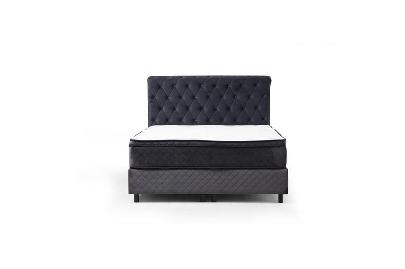 Lamoon Complete Bed -paketti 120x200 cm - Antrasiitti - Huonekalut - Sänky - Sänkypaketti