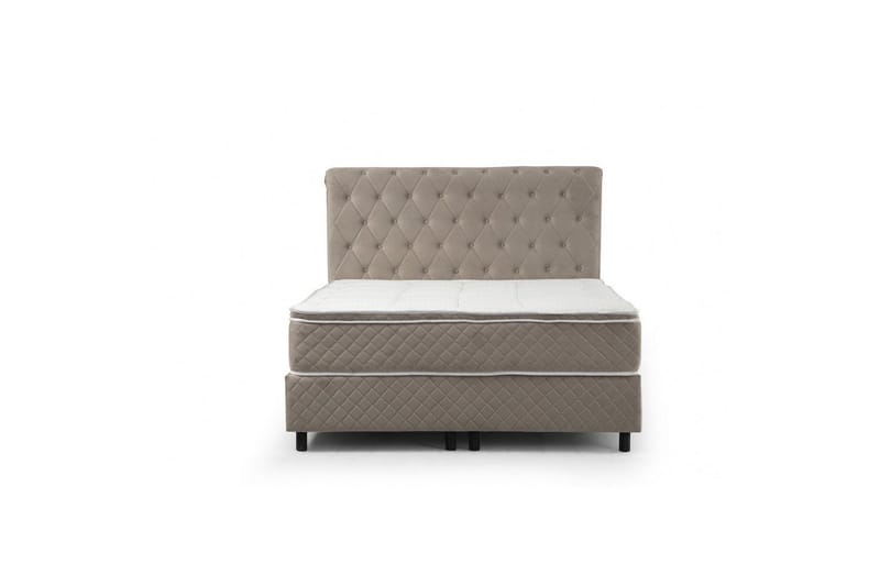 Lamoon Complete Bed -paketti 160x200 cm - Beige - Huonekalut - Sänky - Sänkypaketti