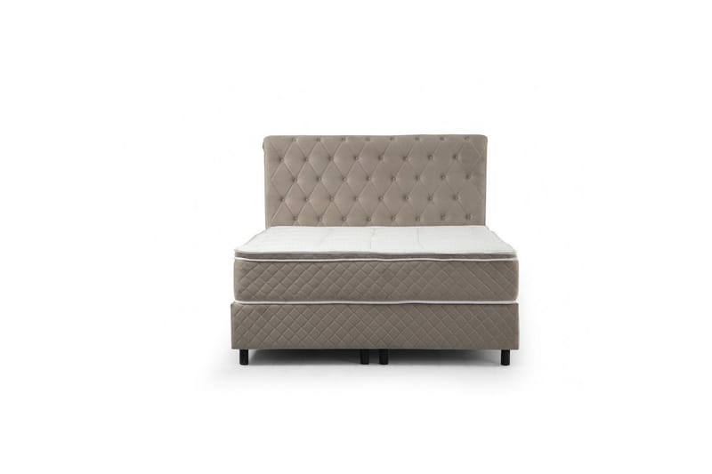 Lamoon Complete Bed -paketti 140x200 cm - Beige - Huonekalut - Sänky - Sänkypaketti