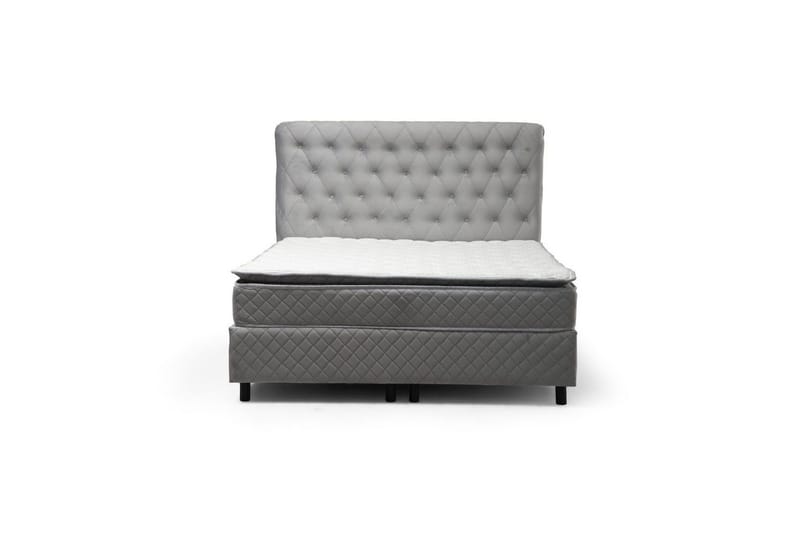 Lamoon Complete Bed -paketti 140x200 cm - Harmaa - Huonekalut - Sänky - Sänkypaketti