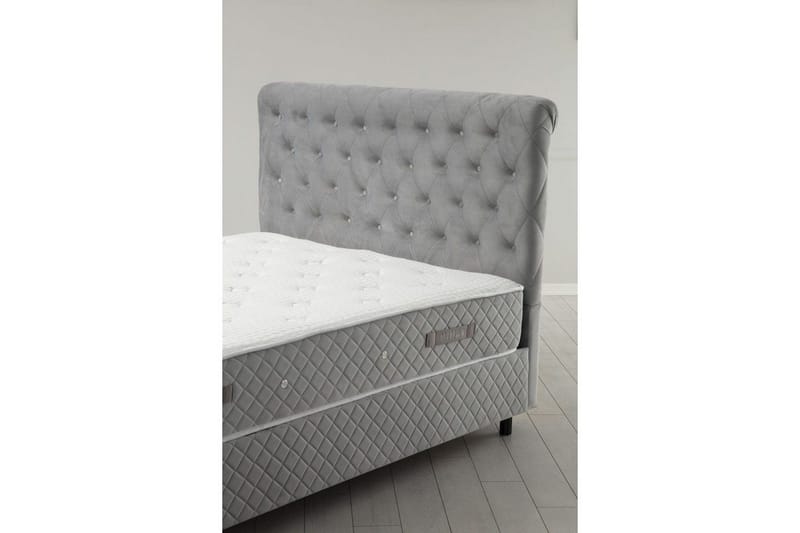 Lamoon Complete Bed -paketti 140x200 cm - Ruskeanharmaa - Huonekalut - Sänky - Sänkypaketti