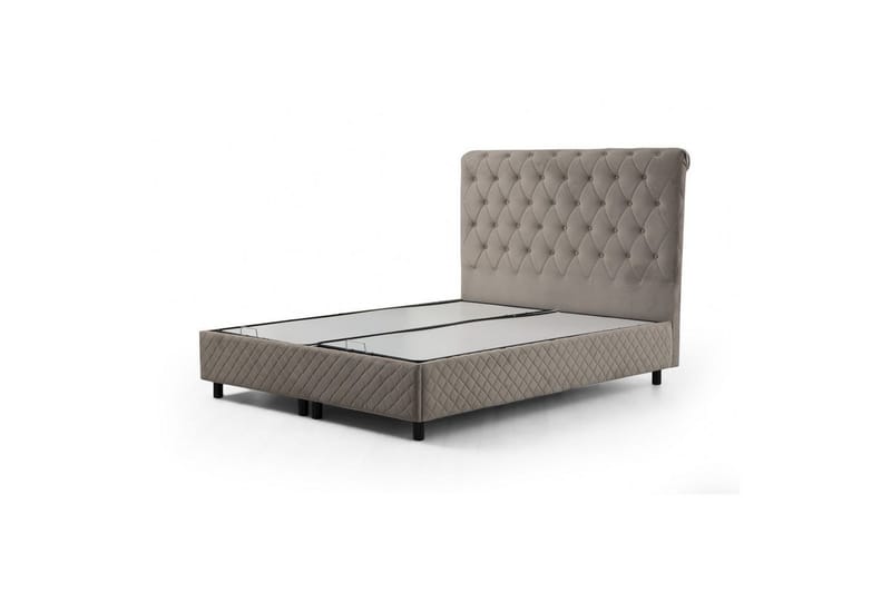 Lamoon Sängynrunko 90x190 cm - Beige - Huonekalut - Sänky - Sänkykehikot & sängynrungot