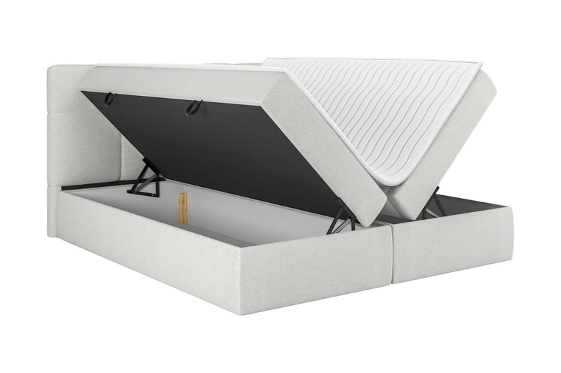 Leckersbo Sänkypaketti Kontinentalsänky 160x200 cm - Musta - Huonekalut - Sänky - Sängyt säilytystilalla