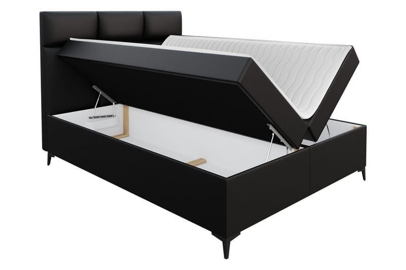 Leckersbo Sänkypaketti Kontinentalsänky 160x200 cm - Punainen - Huonekalut - Sänky - Sängyt säilytystilalla