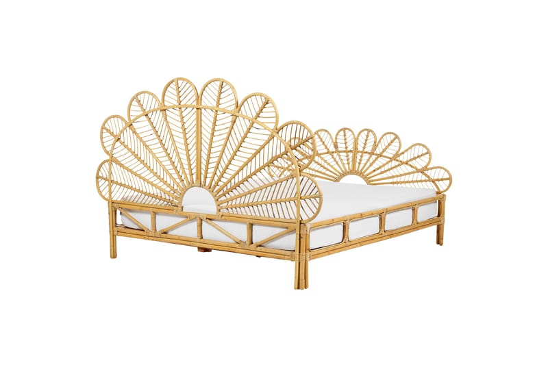 Lorentine Sängynrunko 160x200 cm - Vaalea puu - Huonekalut - Sänky - Sänkykehikot & sängynrungot