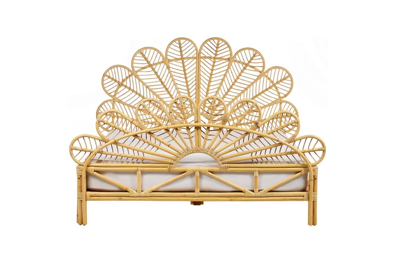 Lorentine Sängynrunko 160x200 cm - Vaalea puu - Huonekalut - Sänky - Sänkykehikot & sängynrungot