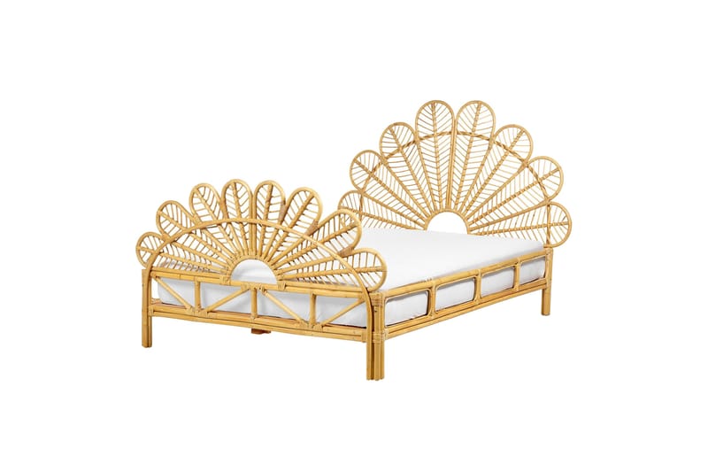 Lorentine Sänkykehys 140x200 cm - Vaalea puu - Huonekalut - Sänky - Sänkykehikot & sängynrungot